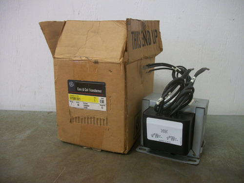 Ge 0.500kva 1ph Core & Coil Transformer 9t58k1881 Hv 120 Ddl