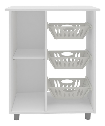 Mueble Multiuso Para Frutas Blanco