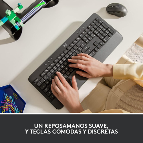 Teclado Signature K650 Comfort Inalámbrico Negro Negro Español España
