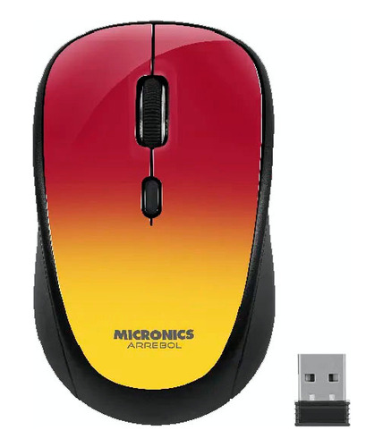 Mouse Inalámbrico Micronics Arrebol 1200dpi Mic M724