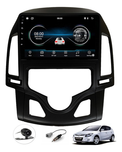 Kit Multimidia 9 Polegadas Android Hyundai I30 Ar Digital