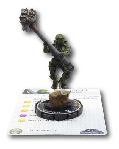 Heroclix Halo 10th Master Chief First Rukt #038 Super Rare