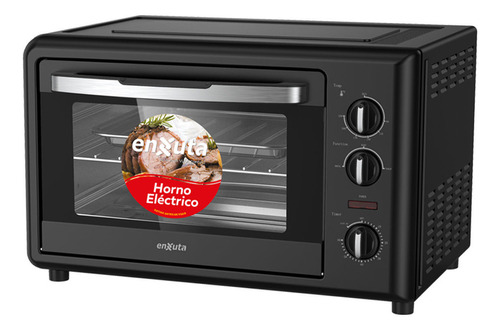 Horno Electrico Enxuta 32lts 1500w 3 Funciones Dimm Color Negro