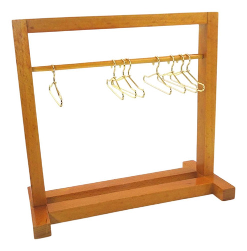 Perchero Para Casa De Muñecas Con Perchas, Decoración De