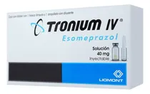 Comprar Tronium Iv Solución Inyectable 40 Mg, 1 Frasco Ámpula + 1 Ampolleta Diluyente 5 Ml