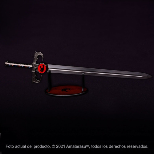 Imagen 10 de 10 de Espada Thundercats Del Augurio Omens Leon O Con Base