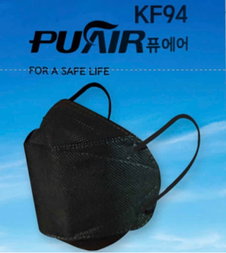 Cubrebocas Kf94 Coreano Original De Máxima Protección (6pz)