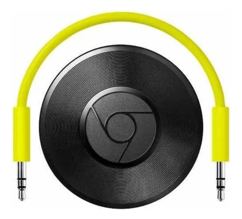 Google Chromecast Audio Rux-j42 Streaming De Áudio Wi-fi Preto Aplicação (Usado)