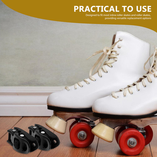 Hebillas De Repuesto De 2 Piezas Para Patines Y Patines En L