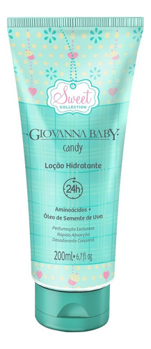 Loção Hidratante Desodorante Giovanna Baby - Candy 200ml Tipo De Embalagem Bisnaga Fragrância Candy