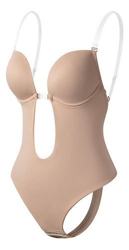 Body Moldeador De Espalda Con Cuello En V Deep U Shaper Back