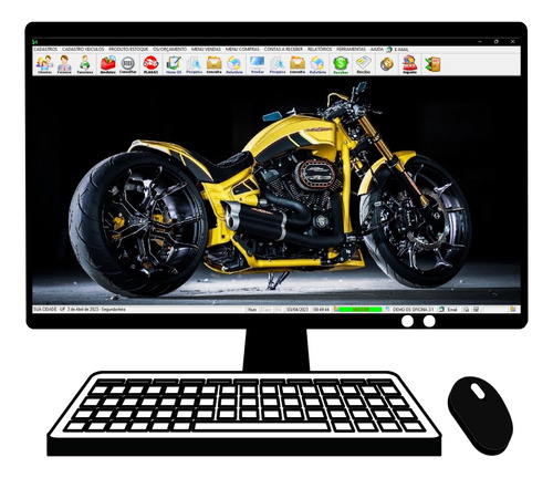 Software Para Oficina Mecânica De Motocicleta V3.1 Fpqsystem
