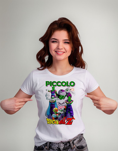 Playera Dama Ts Dragon Ball Z Piccolo P335