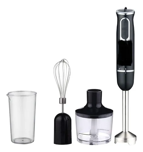 Licuadora De Mano Minipimer Mixer Picador Batidor + Vaso