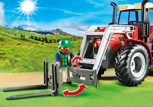 Imagen 4 de 9 de Playmobil Country Super Tractor Jlt 6867 La Torre