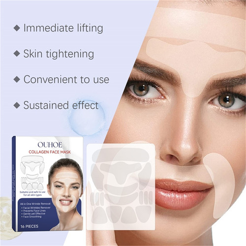 Remendos De Rugas Na Testa Amendos Faciais Máscara Facial En