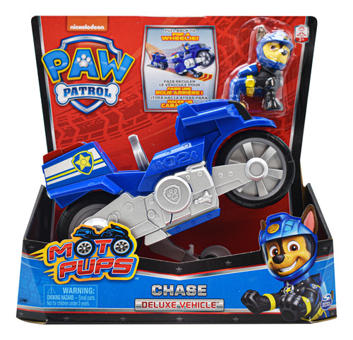 Paw Patrol Moto Pups Chase Deluxe Vehicle Spin Master