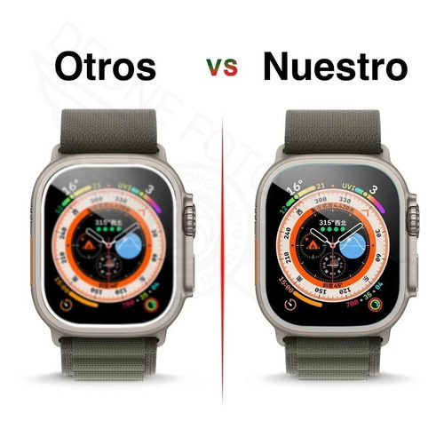 Vidrio Protector Hd De Pantalla Para Apple Watch Ultra 49mm