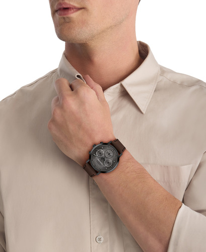 Calvin Klein Reloj Para Hombre 25200498 Gauge Café 41mm