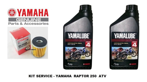 Kit Service Raptor 250 Yamaha Filtro+ Aceite Contactomoto