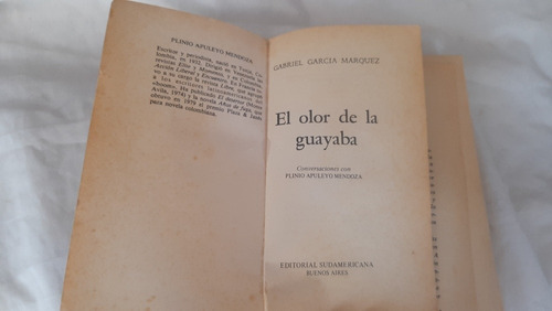 El Olor De La Guayaba Gabriel Garcia Marquez Sudameric 1982