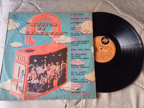 Disco De Vinilo Original Música En Libertad (Usado)