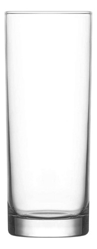 Pack X6 Vasos Altos 360ml Ideal Bebidas Mojito Agua Liberty Color Transparente