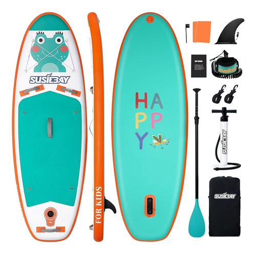 Tabla De Paddle Surf Inflable Para Niños Susiebay Con Acceso