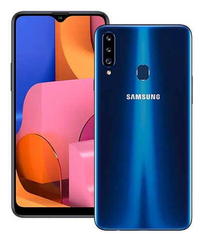 Samsung Galaxy A20s 32 Gb Azul 3 Gb Ram (Reacondicionado)