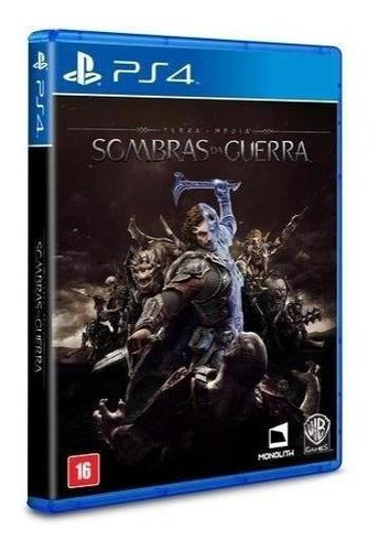 Jogo Terra Média Sombras Da Guerra Ps4 Usado Mídia Física