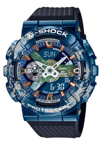 Reloj G-SHOCK GM-110-1ADR Resina/Acero Hombre Plateado - Btime