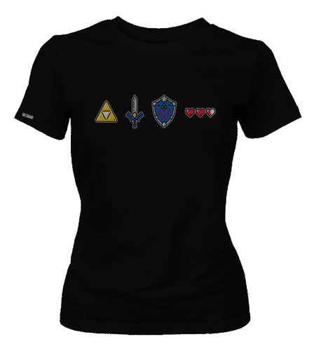 Camiseta Dama Mujer The Legend Of Zelda Videojuegos Dbo2