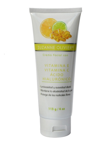 Crema Facial Acido Hialuronico Vitamina C Vitamina E
