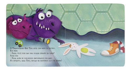 Dinos Arregalados: Tino vai dormir, de The Clever Factory, Inc.. Editorial Todolivro Distribuidora Ltda., capa dura em português, 2022
