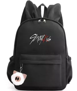 Mochilas De Stray Kids, Txt Y Enhypen Con Orejas De Conejo