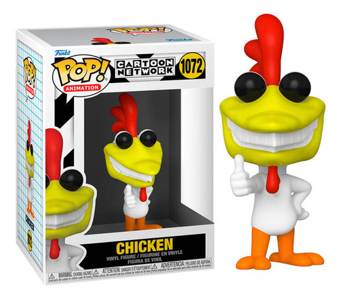 Funko Pop! Chicken - Pollito #1072 Cartoon Network Animation