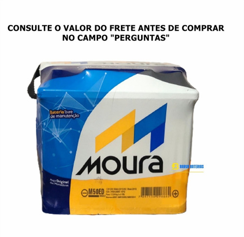 Bateria Moura Onix 1.0 Activ/efectiv/lollapalooza M50ex