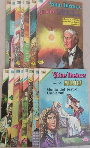 15 Ejemplares De Vidas Ilustres De Los Años 1971 A 1972 (Usado)
