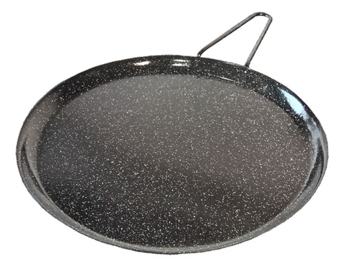 Comal De Peltre Redondo Alfamex Negro 27 Cm