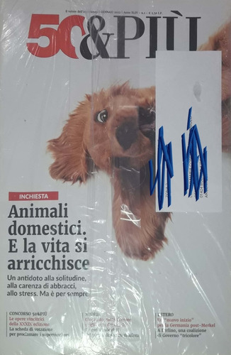 Revista Italiana 50 & Piú. Dedicada A La Tercera Edad. 01/22