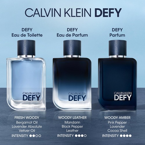Perfume Calvin Klein Defy Eau De Toilette 100 Ml Para Hombre