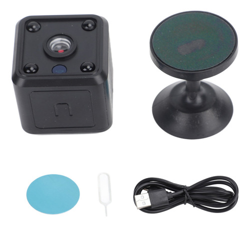 Cámara Inalámbrica Mini 1080p Wifi Visión Nocturna Portátil