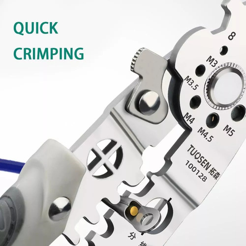 . Cables Multifuncionales Cable Engarza Cutter Alicates L