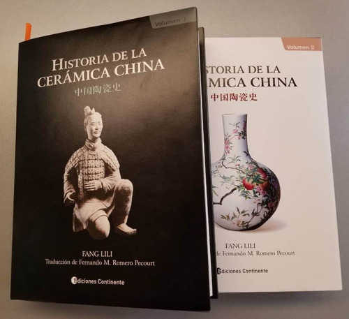 Historia De La Ceramica China (2 Tomos) - Edición De Lujo