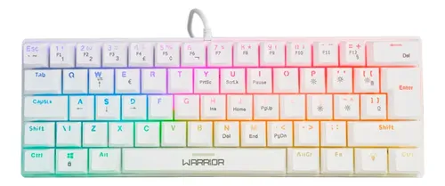 Teclado Gamer Mecânico Royal Precision - Tc311 Branco Inglês Us