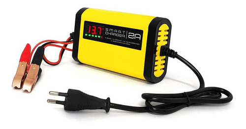Imagem 7 de 10 de Carregador Bateria 12v 2ah P Moto Honda Yamaha Suzuki Dafra