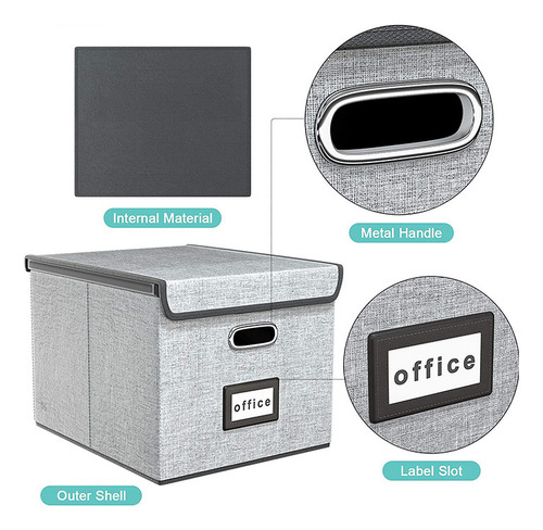 Caja Estilizada Para Guardar Documentos