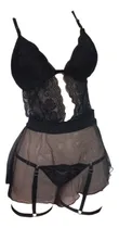 Comprar  Baby Doll Less Ropa Interior De Cama Dormir Camison Premium