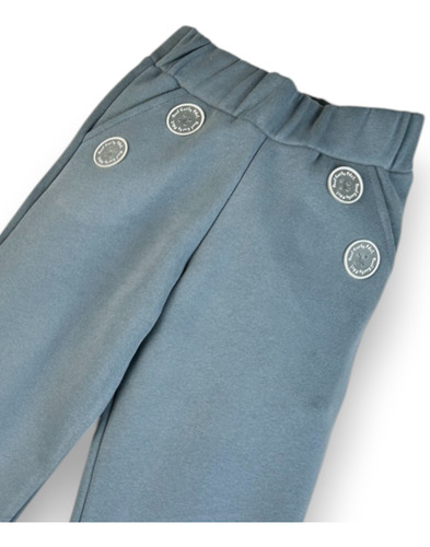 Pantalón De Invierno Frizado Recto Para Nena De 4 A 12 Años