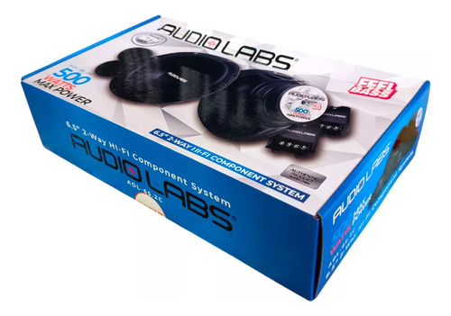 Set De Medios 6.5 Plg Audio Labs Adl-65.2c Hi-fi 500w 2vias